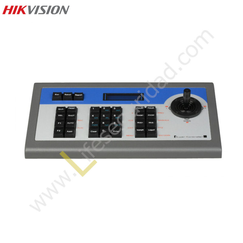 DS1002KI CONTROL 2D PARA DOMOS INTEGRADOS CON PANTALLA LCD CONTROLA DVR Y PTZ HIKVISION