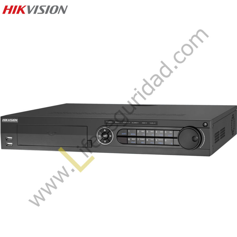 DS7316HGHI-SH DVR 16CH RESOLUCIÓN 720P (1280X720) HDMI, 4HDD, 4 CH AUDIO