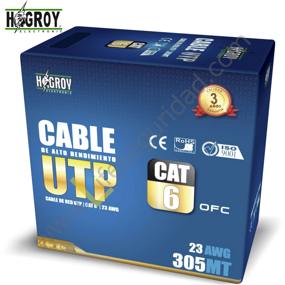 HG-CABUTP6 CABLE UTP - CAT 6