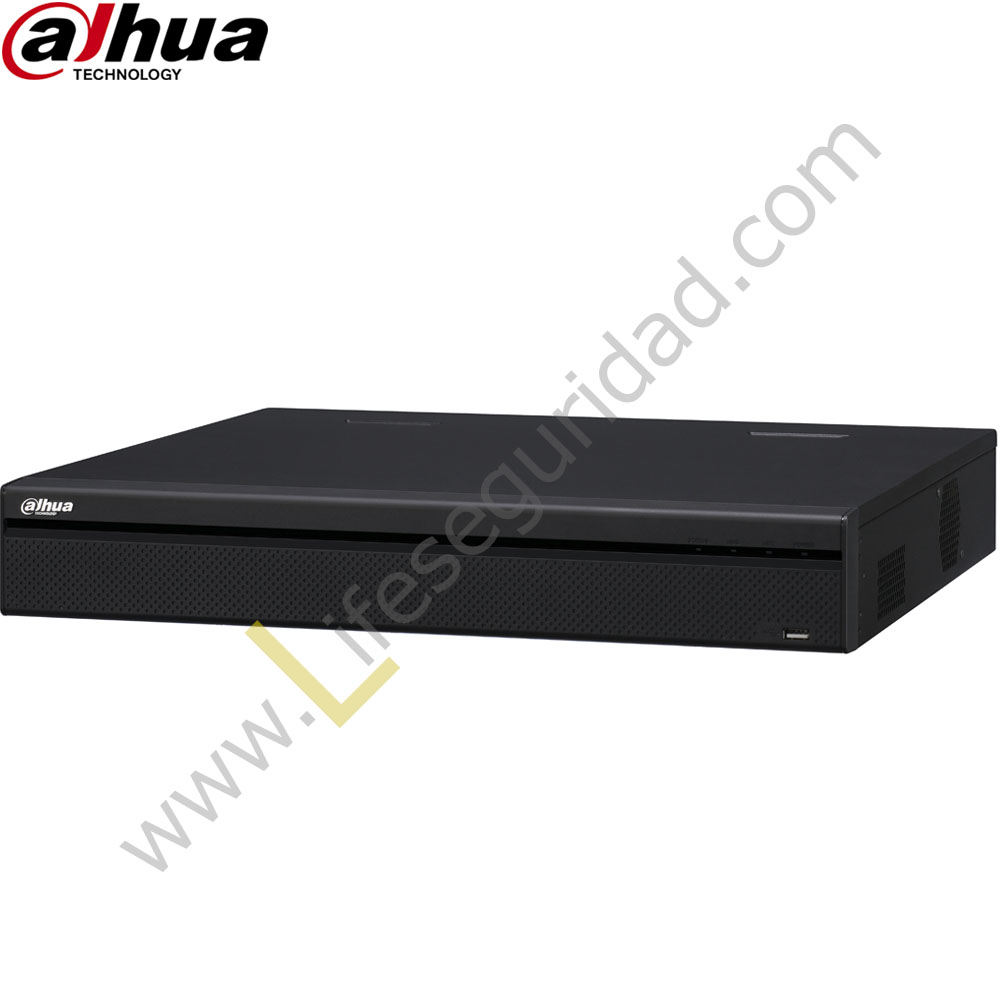 NVR5432-4KS2 NVR 32CH | Hasta 12MP | TASA Bits 320Mbps | HDMI/VGA | 4 HDD | P2P | ONVIF