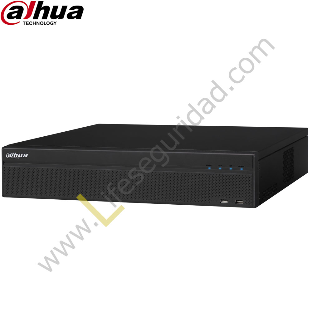 NVR5832-4KS2 NVR 32CH | Hasta 12MP | TASA Bits 320Mbps | 2 HDMI/VGA | 8 HDD | ONVIF