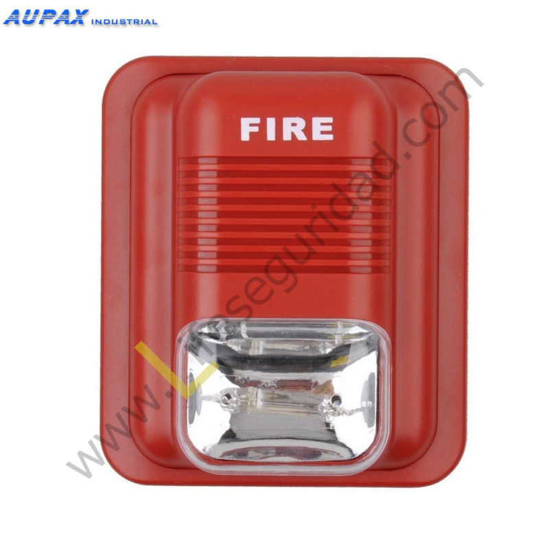 EPA-183 Sirena para alarma de Incendio con Luz LED