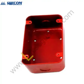 BB-700 Caja Backbox Surface Rojo