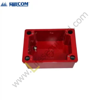 BB-700WP Caja BackBox Surface Weatherproof Roja