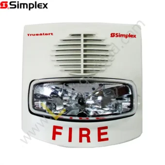 Sirena con luz estroboscópica, pared 4906-9129