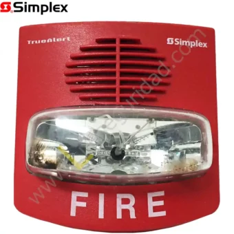 Sirena con luz estroboscópica, pared 49AV-WRF