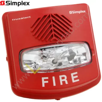 Sirena con luz estroboscópica weatherproof, pared 4906-9131