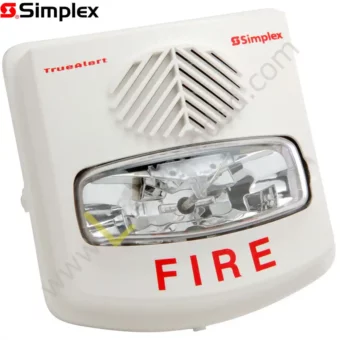 Sirena con luz estroboscópica weatherproof, pared 4906-9132