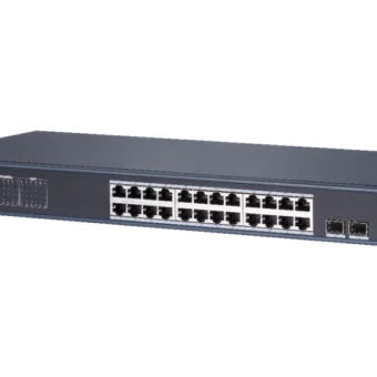 SWITCH 24 PUERTOS POE HIKVISION