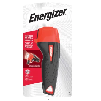 LINTERNA ENERGIZER LED 60LUM RUBBER 2AA S/P