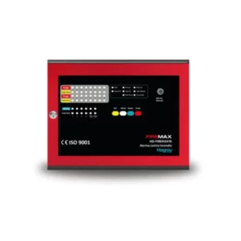 PANEL DE ALARMAS CONTRA INCENDIO 16 ZONAS CERT. EUROPEO CONVENCIONA FIREMAX