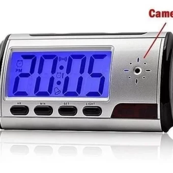 CAMARA ESPÍA RELOJ DESPERTADOR / 720P / NO INCLUYE MEMORIA