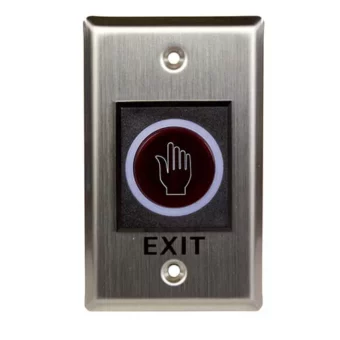 EXIT BUTTON, NO TOUCH - ECO - RECTANGULAR