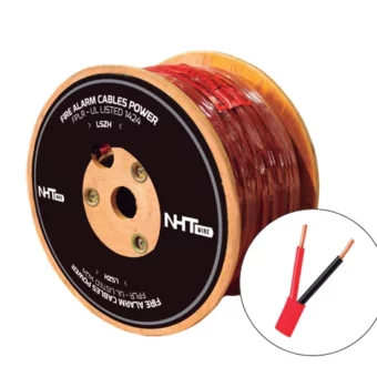 CABLE UL-FPLR 14 AWG UNSHIELD, 2 CONDUCTORE 305 M(1000 FT) - SOLIDO NHT