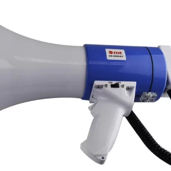 MEGAFONO 50W BLUETOOTH 1KM RECARGABLE CON GRABACION Y HANDY