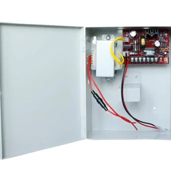 FUENTE DE PODER SECOLARM DE 12V 10A INC TRANSFORMADOR Y GABINETE