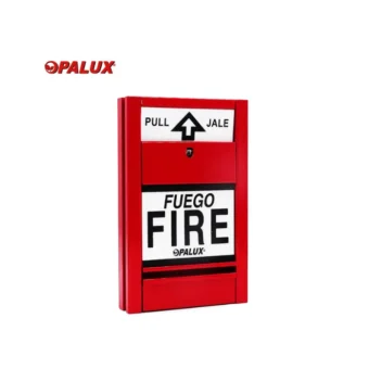 Estación manual de simple acción “Opalux” para sistema de alarmas contra incendio centralizados
