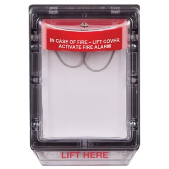 PROTECTOR DE ESTACION MANUAL SIN BOCINA POLICARBONATO UL IP54