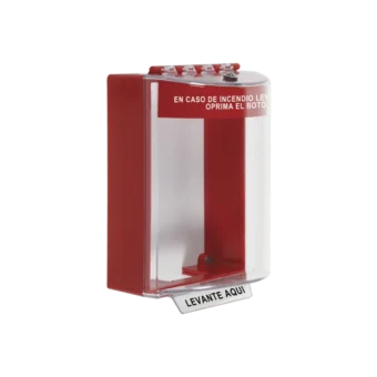 PROTECTOR PARA INTERIORES STOPPER STI CUBIERTA UNIVERSAL TEXTO DE INCENDIO EN ESPAÑOL