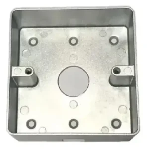 CAJA METALICA PARA BOTON